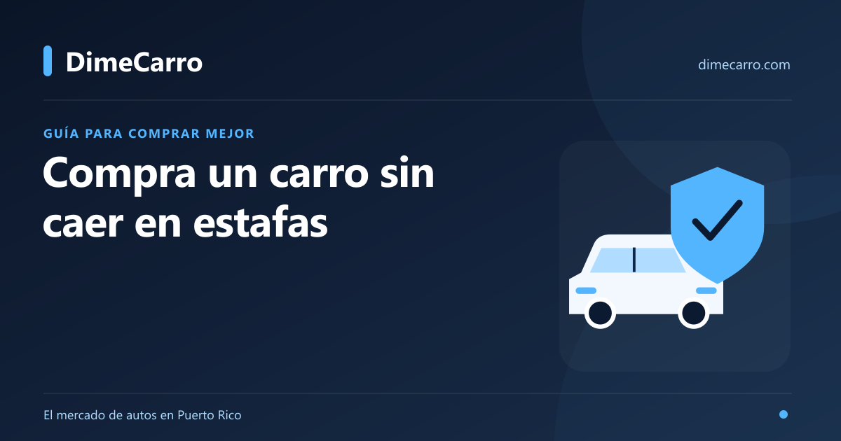 Estafas en clasificados de autos en PR: cómo no caer
