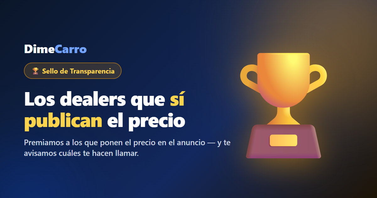 Premios de Transparencia: los dealers de Puerto Rico que sí publican el precio